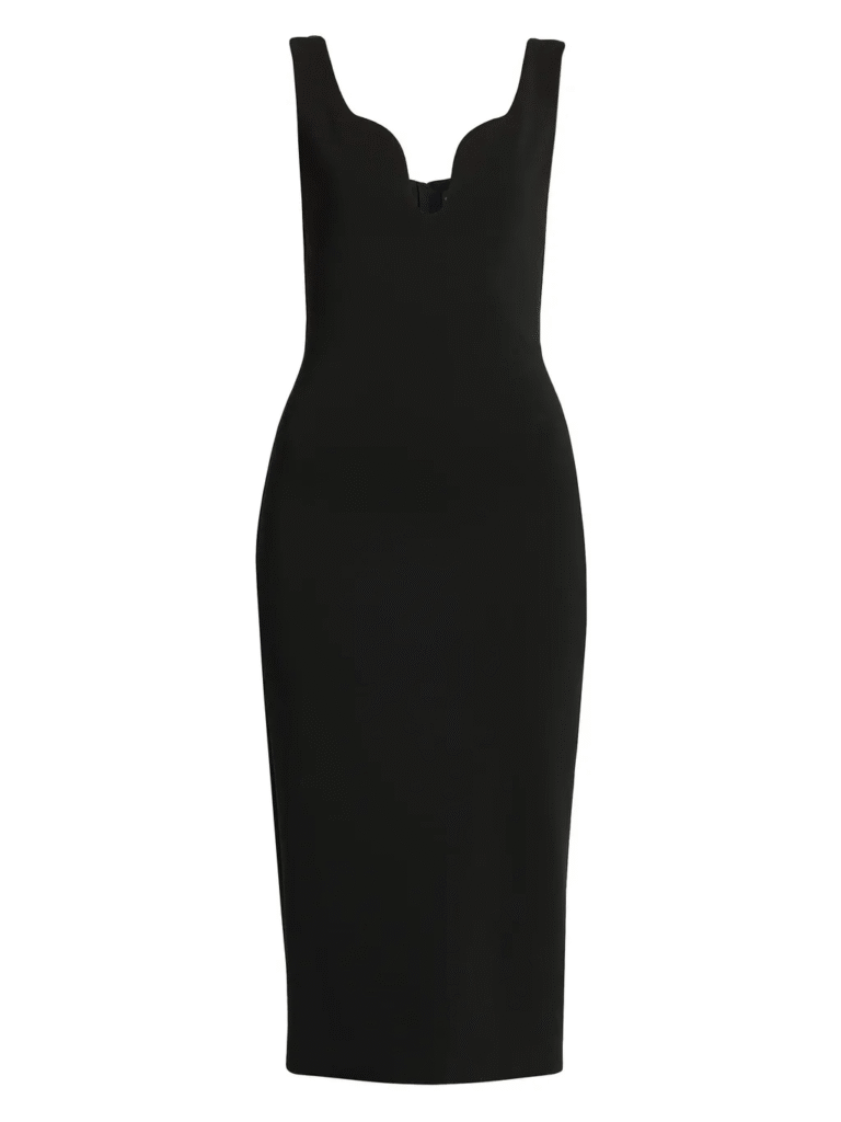 Giorgio Armani
Technical Stretch Jersey Midi-Dress